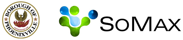 Phoenixville Borough Somax Logos